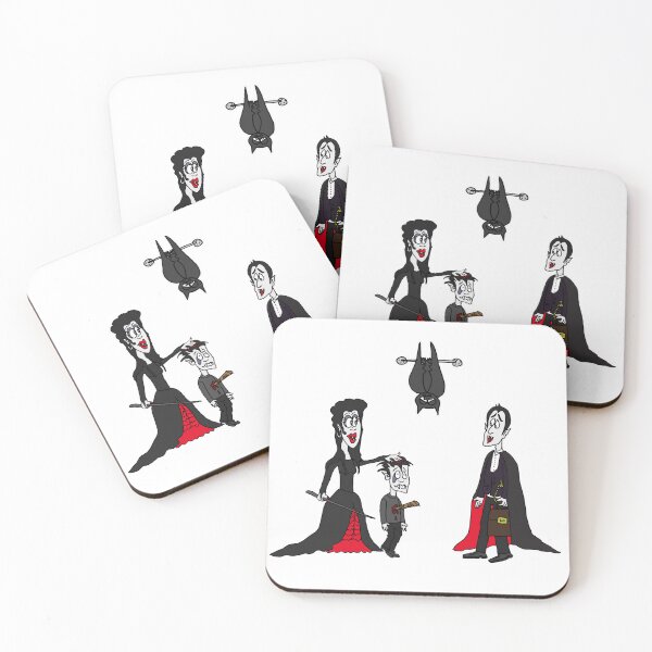 Item preview, Funny Quirky Vampire Family Sticker Pack | Cute Halloween Meme designed and sold by MyxaART.
