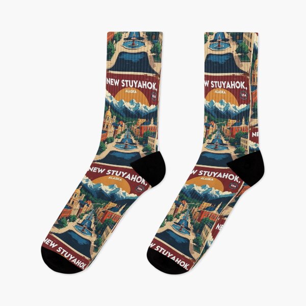 Item preview, New Stuyahok Alaska 1950s USA Vintage Travel Tourism designed and sold by TravelersGems.