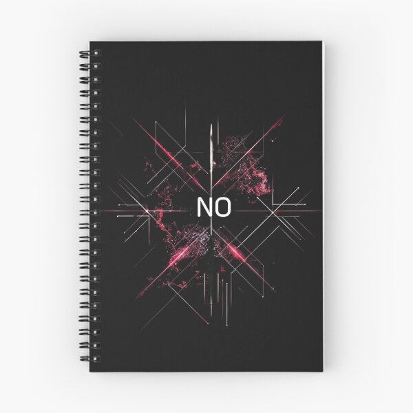 Item preview, no is a complete sentence – boundary art designed and sold by RetroWaveArtCo.