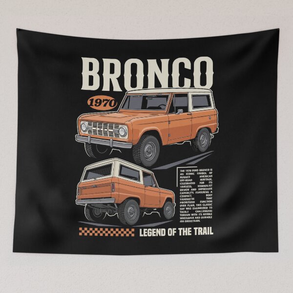 Item preview, 1970 Ford Bronco Vintage Off-Road designed and sold by squeal tires.