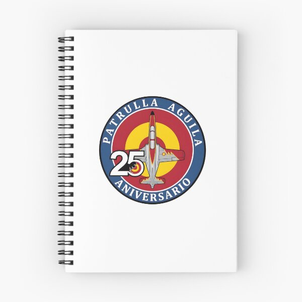 Item preview, Spanish Air Force Patrulla Águila 25th Anniversary Commemorative Patch designed and sold by CharlieDesings.