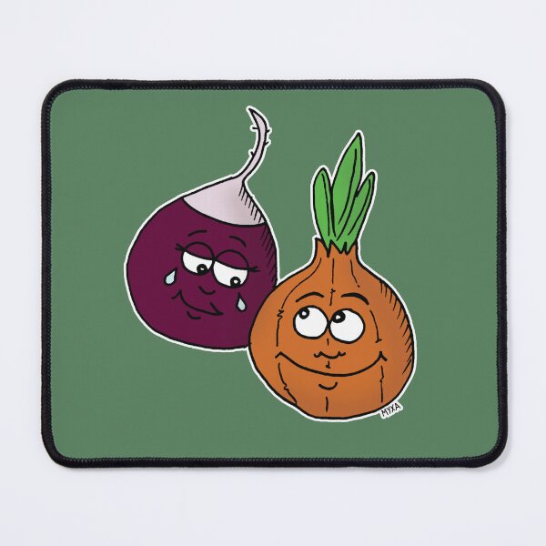 Item preview, Funny Onion Love Pun Cartoon | Cute Radish You Make Me Cry Sticker designed and sold by MyxaART.