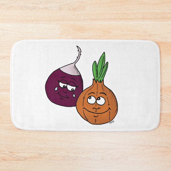 Item preview, Funny Onion Love Pun Cartoon | Cute Radish You Make Me Cry Sticker designed and sold by MyxaART.