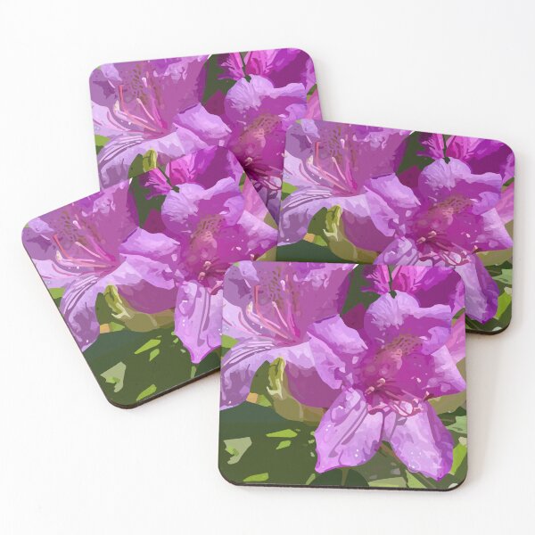 Item preview, Vibrant Rhododendron designed and sold by GravityPicnic.