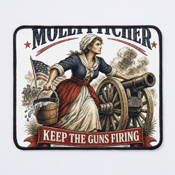 Item preview, Molly Pitcher Battle of Monmouth designed and sold by The Past in Threads.