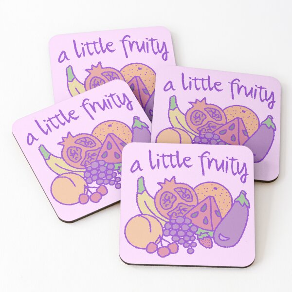 Item preview, A Little Fruity (Pastel) (Resized for 2026!) designed and sold by PrideofDragons.