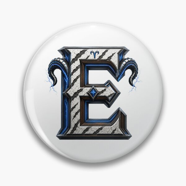 Item preview, Ramstrike Earthforge Letter E designed and sold by BlissBlvdShop.
