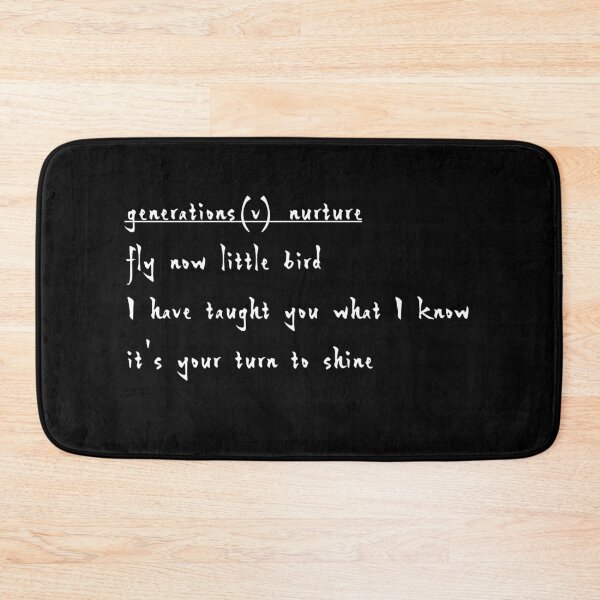 Item preview, Generations [v] nurture designed and sold by bravoalpha.