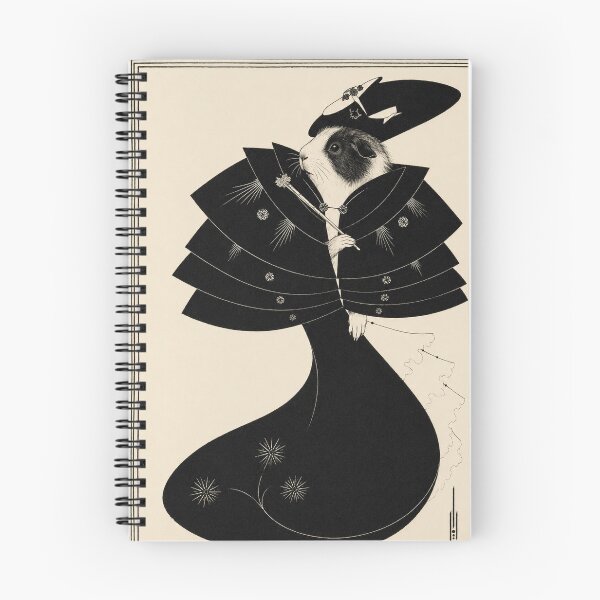 Item preview, Guinea Pig in The Black Cape (After Aubrey Beardsley) designed and sold by gandolfwizard.