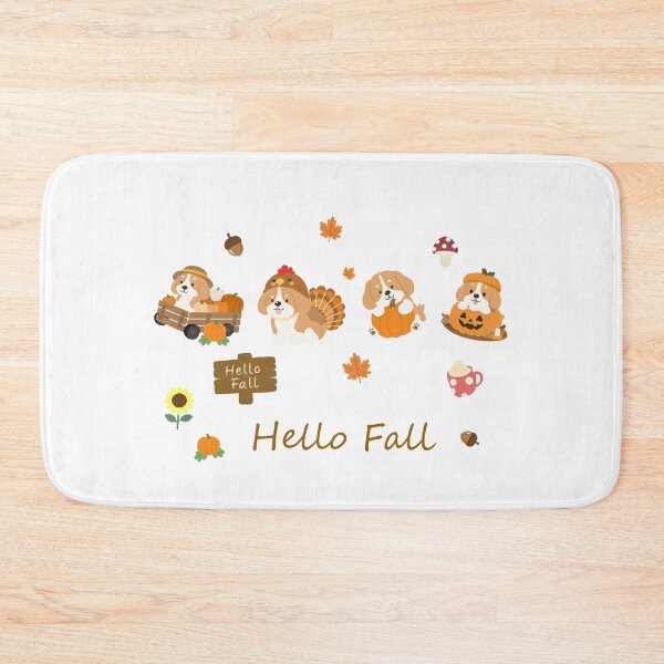 Item preview, Cute Fall Beagle Dog Collection | Hello Fall designed and sold by HappySunday001.