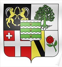 French France Coat of Arms 15973 Blason famille Nieffeln Schwyl und Bach Heim Goulmois Poster