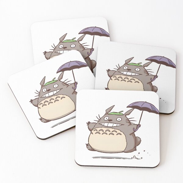 Item preview, Cute kawaii art [[totoros]] run -%[ghiblis]%-  aways with smile designed and sold by arcaneaeri.