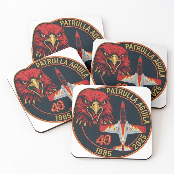 Item preview, Parche Conmemorativo 40 Aniversario Patrulla Águila del Ejército del Aire Español designed and sold by CharlieDesings.