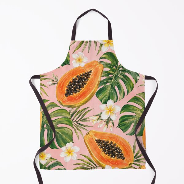 Item preview, Exotic Papaya & Monstera Tropical designed and sold by Digital Muse Store.
