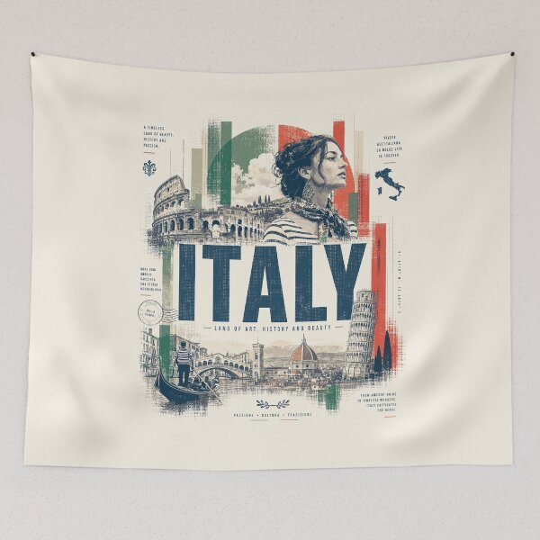 Item preview, Italy Vintage Design | History, Art & La Dolce Vita designed and sold by EdwinkOne.