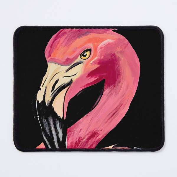 Item preview, Pink Flamingo Portrait designed and sold by xRoarAndPawArtx.