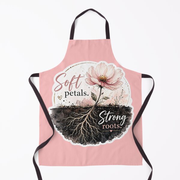 Item preview, Soft Petals Strong Roots - Botanical Watercolor Flower Sticker designed and sold by Scro-Ciob-Shop.