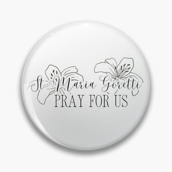 Item preview, St Maria Goretti Lily Catholic Saint Devotional designed and sold by Stella Maris Designs.
