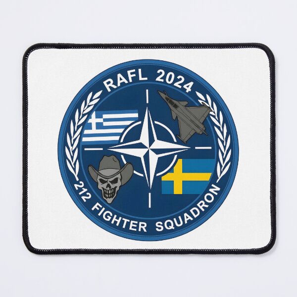 Item preview, NATO RAFL 2024 212 Fighter Squadron Commemorative Patch designed and sold by CharlieDesings.