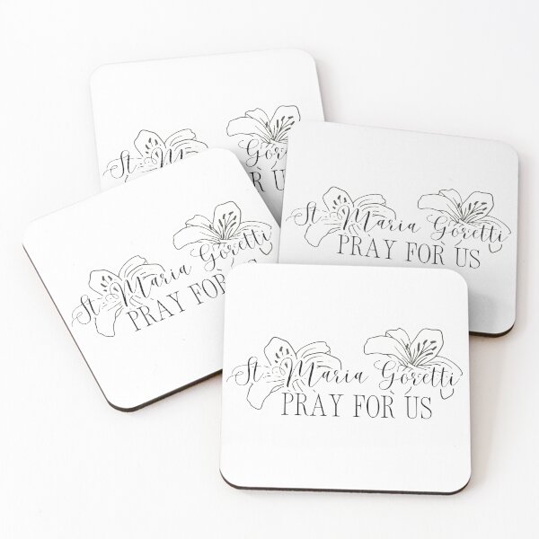 Item preview, St Maria Goretti Lily Catholic Saint Devotional designed and sold by Stella Maris Designs.