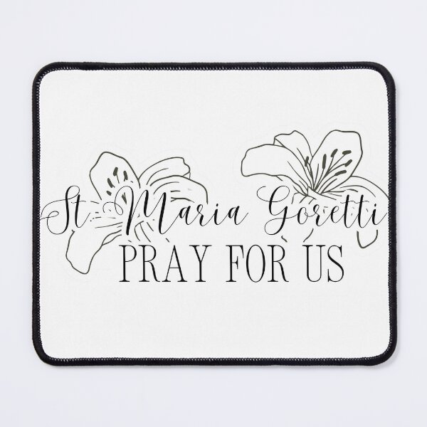 Item preview, St Maria Goretti Lily Catholic Saint Devotional designed and sold by Stella Maris Designs.