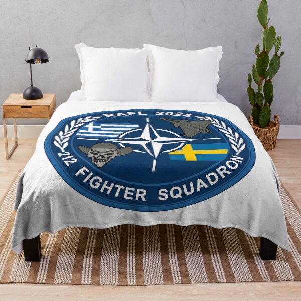 Item preview, NATO RAFL 2024 212 Fighter Squadron Commemorative Patch designed and sold by CharlieDesings.