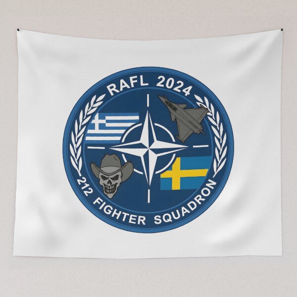 Item preview, NATO RAFL 2024 212 Fighter Squadron Commemorative Patch designed and sold by CharlieDesings.