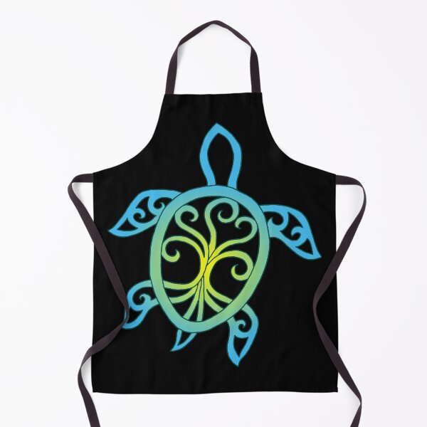 Item preview, Blue and yellow mandala sea turtle designed and sold by Lagueny.