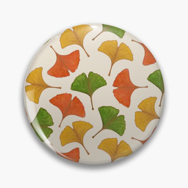 Item preview, Fall ginkgo leaves pattern designed and sold by savousepate.