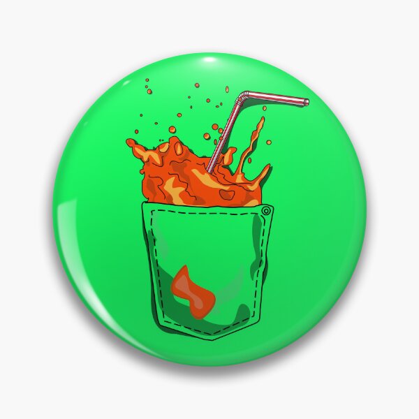 Item preview, Pocket Soda Splash | Funny Soft Drink Pocket Design designed and sold by Fun Funky Designs.