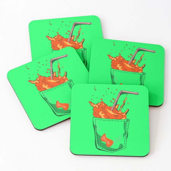 Item preview, Pocket Soda Splash | Funny Soft Drink Pocket Design designed and sold by Fun Funky Designs.