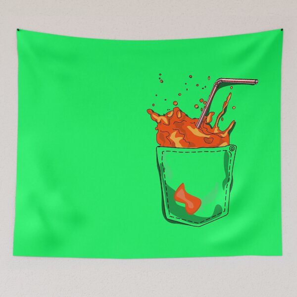 Item preview, Pocket Soda Splash | Funny Soft Drink Pocket Design designed and sold by Fun Funky Designs.