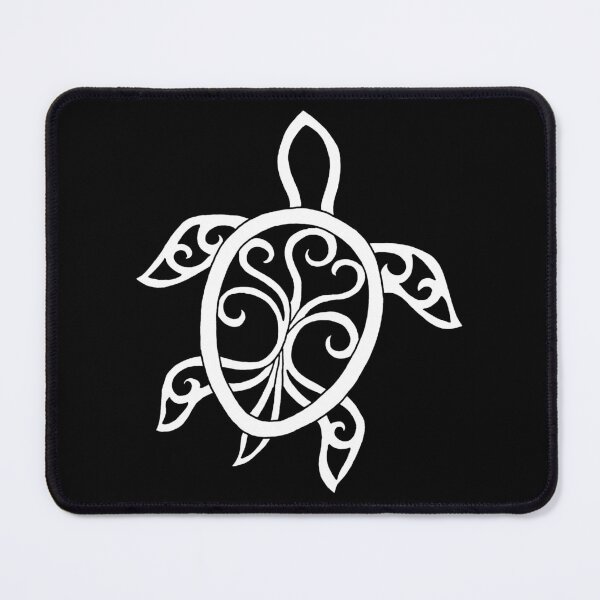 Item preview, White mandala sea turtle designed and sold by Lagueny.