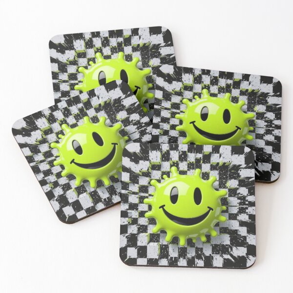 Aperçu de l'œuvre Acide Smiley créée et vendue par Live4Create-Shop.