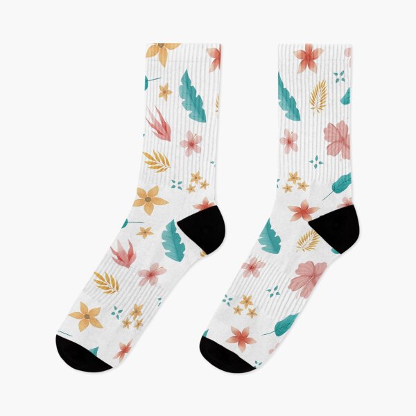 Item preview, Copy of Tropical Hibiscus Floral Seamless Pattern with accents  designed and sold by StoriesInGrain.