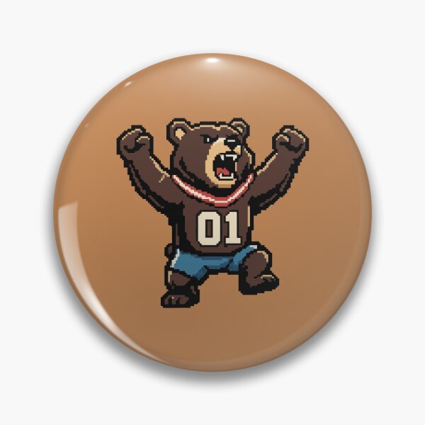 Item preview, Team Chaos Varsity Bear Mascot design | Funny Sports Parody Jersey Design for Game Day and Bear Lovers designed and sold by AbderraimArt.