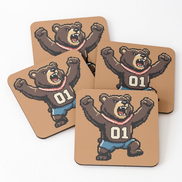 Item preview, Team Chaos Varsity Bear Mascot design | Funny Sports Parody Jersey Design for Game Day and Bear Lovers designed and sold by AbderraimArt.
