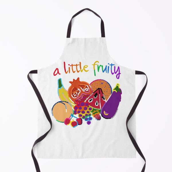 Item preview, A Little Fruity (Pride Colors) (Resized for 2026!) designed and sold by PrideofDragons.