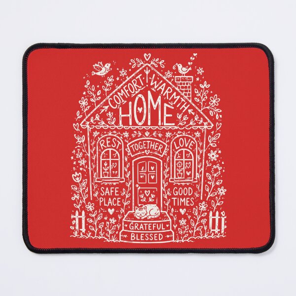 Item preview, Cozy Hand-Drawn Chalkboard Home Sweet Home Art designed and sold by Imaginationbeyond.
