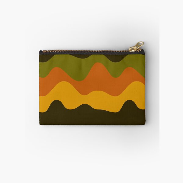 Item preview, Retro Wave Pattern | Olive Orange Mustard 70s Abstract Seamless designed and sold by Dino-Lune.