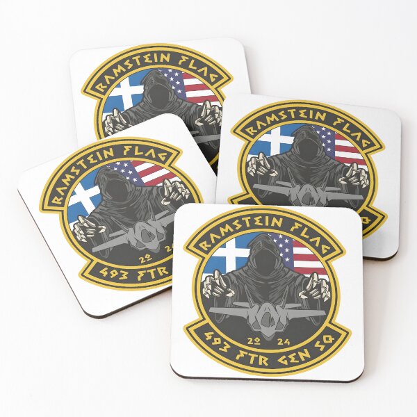 Item preview, NATO Ramstein Flag 2024 493rd Fighter Generation Squadron Commemorative Patch designed and sold by CharlieDesings.