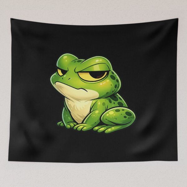 Item preview, Bombastic Side Eye Frog designed and sold by odkocreative.