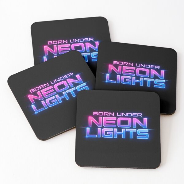 Item preview, BORN UNDER NEON LIGHTS designed and sold by Neo Tokio.