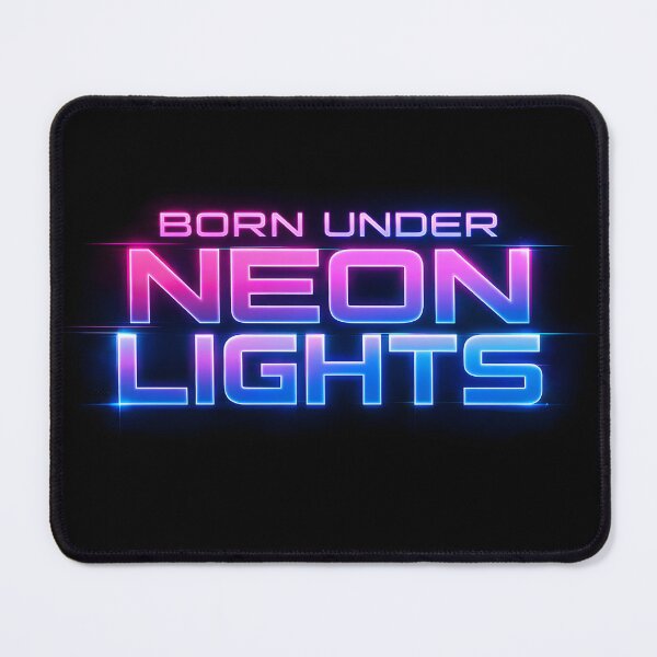 Item preview, BORN UNDER NEON LIGHTS designed and sold by Neo Tokio.
