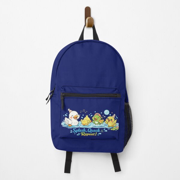 Item preview, Splash, Quack & Repeat – Cute Duck Family Pastel Design designed and sold by EdgeSphere.