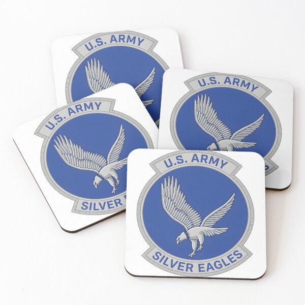Item preview, U.S. Army Silver Eagles Aviation Demonstration Team Emblem designed and sold by CharlieDesings.