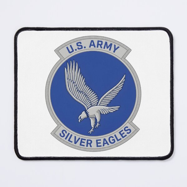 Item preview, U.S. Army Silver Eagles Aviation Demonstration Team Emblem designed and sold by CharlieDesings.
