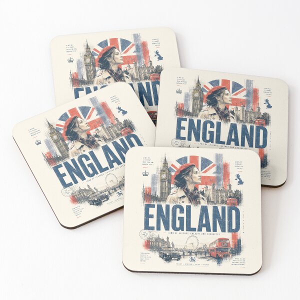 Item preview, England Vintage Design | History, Tradition & Culture designed and sold by AtuqStudio.