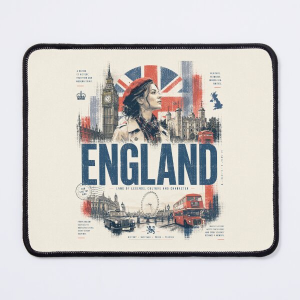 Item preview, England Vintage Design | History, Tradition & Culture designed and sold by AtuqStudio.