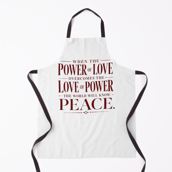 Item preview, When the Power of Love Overcomes - Peace Quote Typography designed and sold by ShineEyePirate.